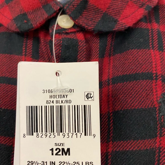 NWT Ralph Lauren 12 months Girls Holiday Dress Set - Picture 2 of 3